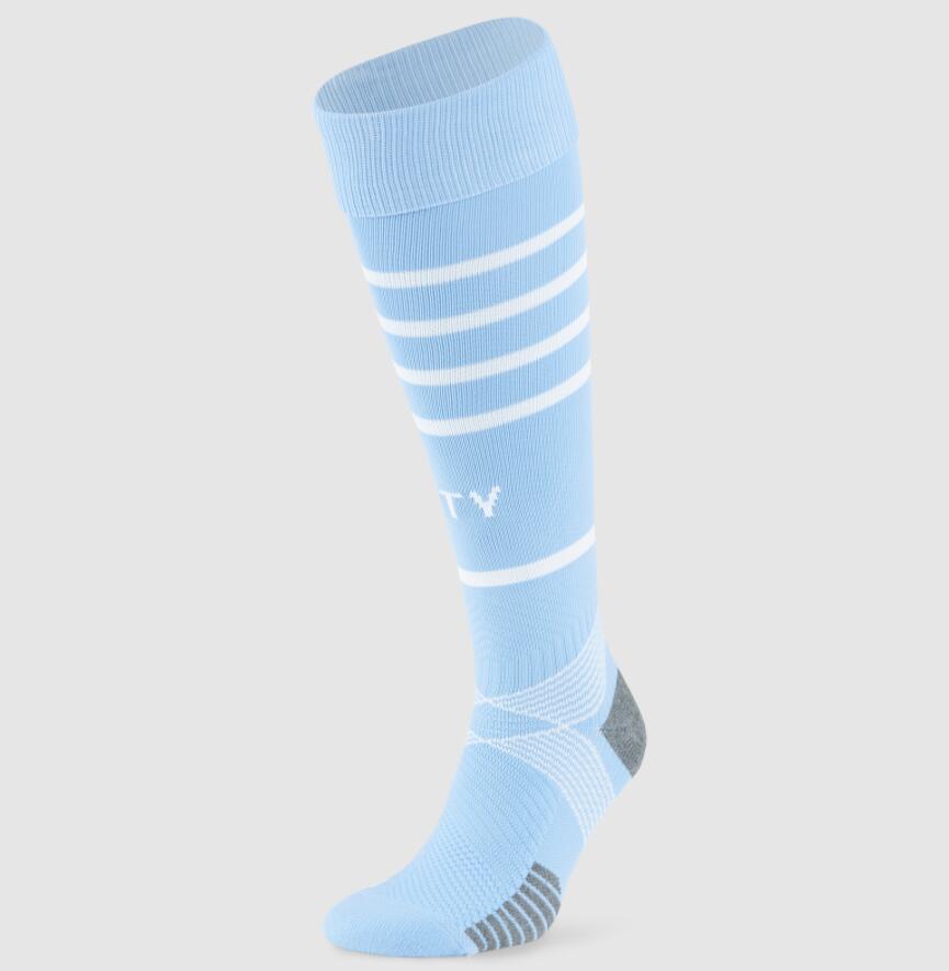 2021/22 Manchester City Home Soccer Socks